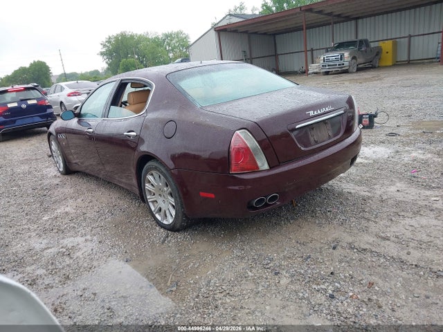 44996246 :رقم المزاد ، ZAMCE39A050018478 vin ، 2005 Maserati Quattroporte مزاد بيع