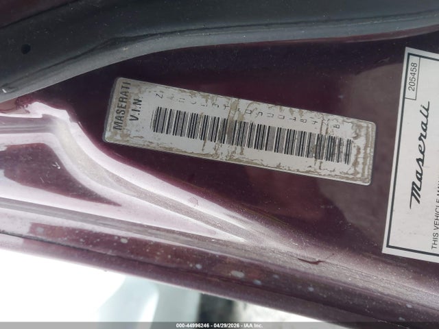 44996246 :رقم المزاد ، ZAMCE39A050018478 vin ، 2005 Maserati Quattroporte مزاد بيع