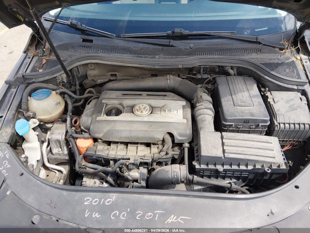 44996281 :رقم المزاد ، WVWMN7AN4AE530255 vin ، 2010 Volkswagen Cc Sport مزاد بيع