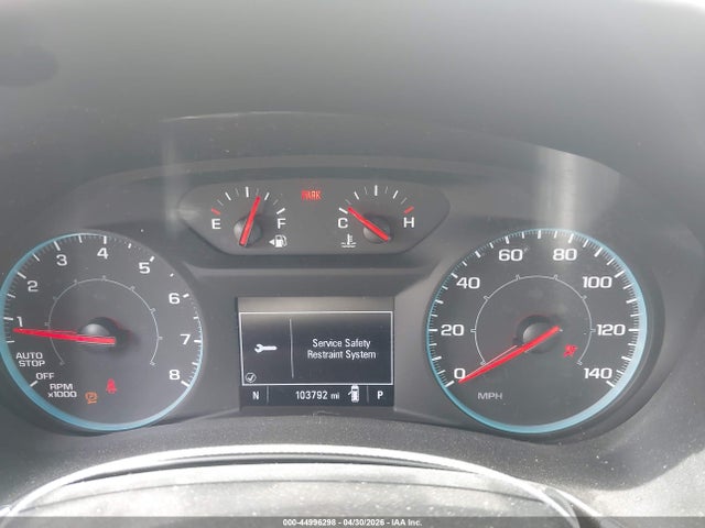 44996298 :رقم المزاد ، 3GNAXHEV9LS500505 vin ، 2020 Chevrolet Equinox Fwd Ls مزاد بيع