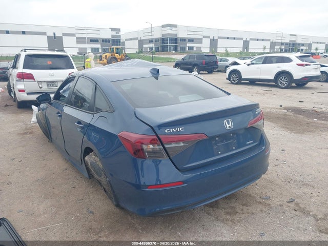 Продаж на аукціоні авто 2025 Honda Civic Hybrid Sport/sport Touring, vin: 2HGFE4F80SH304235, номер лоту: 44996370
