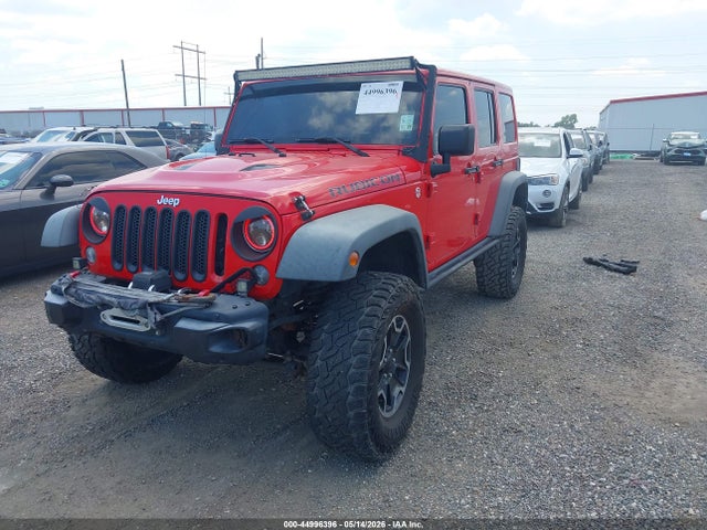 44996396 :رقم المزاد ، 1C4BJWFG4FL524319 vin ، 2015 Jeep Wrangler Unlimited Rubicon Hard Rock مزاد بيع