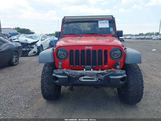 44996396 :رقم المزاد ، 1C4BJWFG4FL524319 vin ، 2015 Jeep Wrangler Unlimited Rubicon Hard Rock مزاد بيع