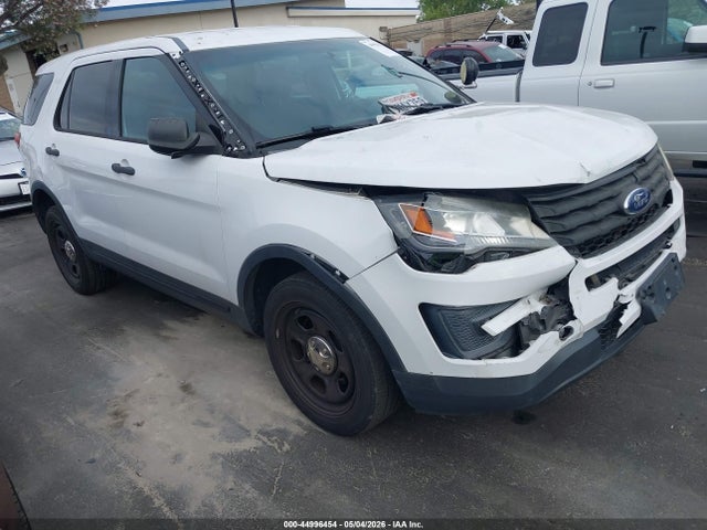 44996454 :رقم المزاد ، 1FM5K8AR8GGD31353 vin ، 2016 Ford Utility Police Interceptor مزاد بيع