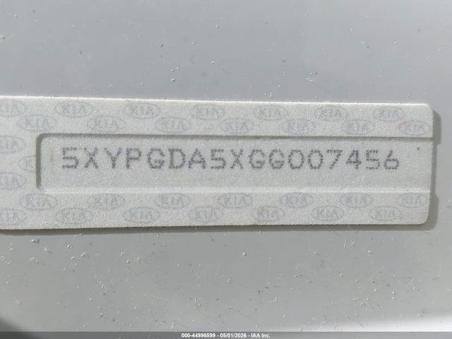 Продажа на аукционе авто 2016 Kia Sorento 3.3l Lx, vin: 5XYPGDA5XGG007456, номер лота: 44996599