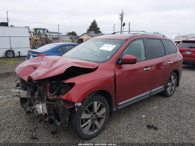 2014 Nissan Pathfinder Platinum მანქანა იყიდება აუქციონზე, vin: 5N1AR2MM2EC701935, აუქციონის ნომერი: 44996793