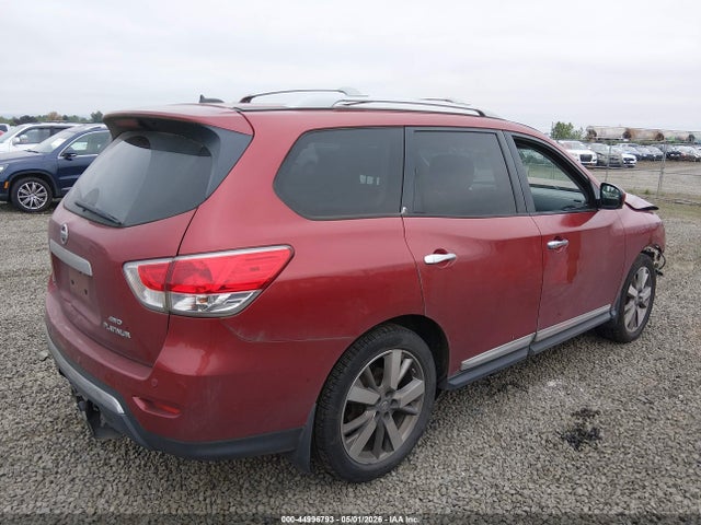 2014 Nissan Pathfinder Platinum მანქანა იყიდება აუქციონზე, vin: 5N1AR2MM2EC701935, აუქციონის ნომერი: 44996793