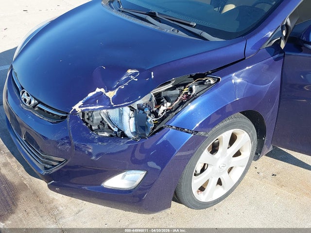 Продаж на аукціоні авто 2013 Hyundai Elantra Limited, vin: 5NPDH4AE5DH331418, номер лоту: 44996811