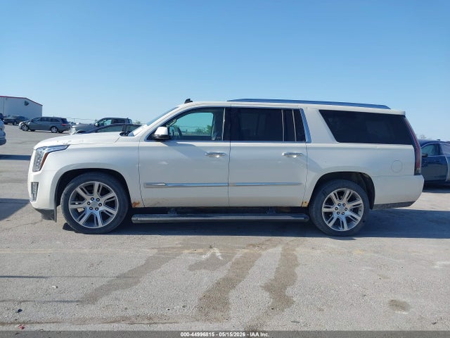 44996815 :رقم المزاد ، 1GYS4JKJ2FR280155 vin ، 2015 Cadillac Escalade Esv Premium مزاد بيع
