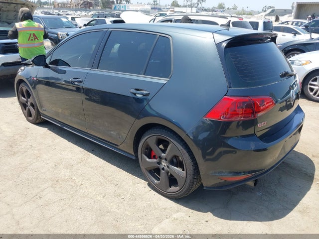 44996826 :رقم المزاد ، 3VW447AU9GM034393 vin ، 2016 Volkswagen Golf Gti Se W/performance Package 4-door مزاد بيع