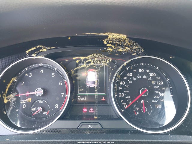 44996826 :رقم المزاد ، 3VW447AU9GM034393 vin ، 2016 Volkswagen Golf Gti Se W/performance Package 4-door مزاد بيع