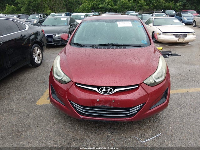 44996866 :رقم المزاد ، 5NPDH4AE9GH781500 vin ، 2016 Hyundai Elantra Se مزاد بيع