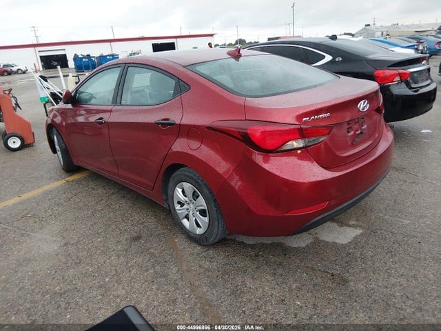 44996866 :رقم المزاد ، 5NPDH4AE9GH781500 vin ، 2016 Hyundai Elantra Se مزاد بيع