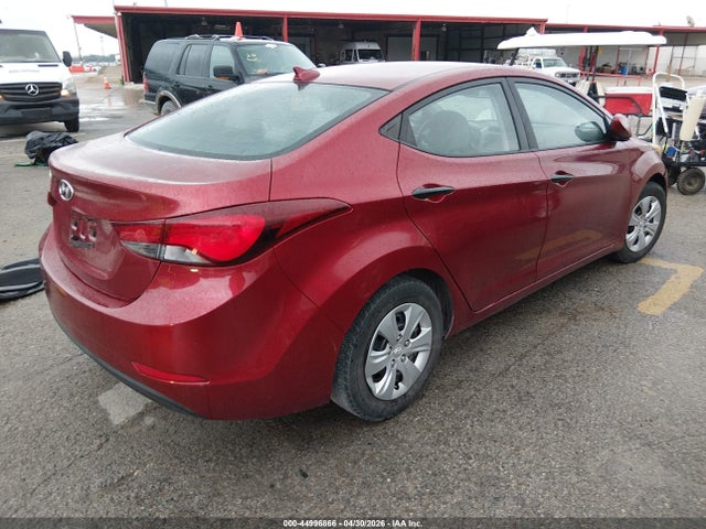 44996866 :رقم المزاد ، 5NPDH4AE9GH781500 vin ، 2016 Hyundai Elantra Se مزاد بيع