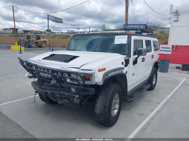 2003 Hummer H2 მანქანა იყიდება აუქციონზე, vin: 5GRGN23U63H130315, აუქციონის ნომერი: 44996925