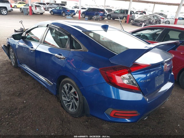 Продаж на аукціоні авто 2018 Honda Civic Ex, vin: 2HGFC2F75JH592642, номер лоту: 44996975