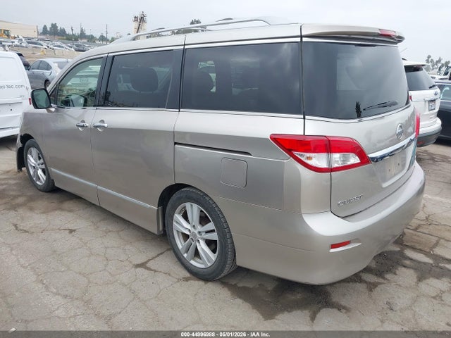 Продаж на аукціоні авто 2012 Nissan Quest Sl, vin: JN8AE2KP4C9043823, номер лоту: 44996988