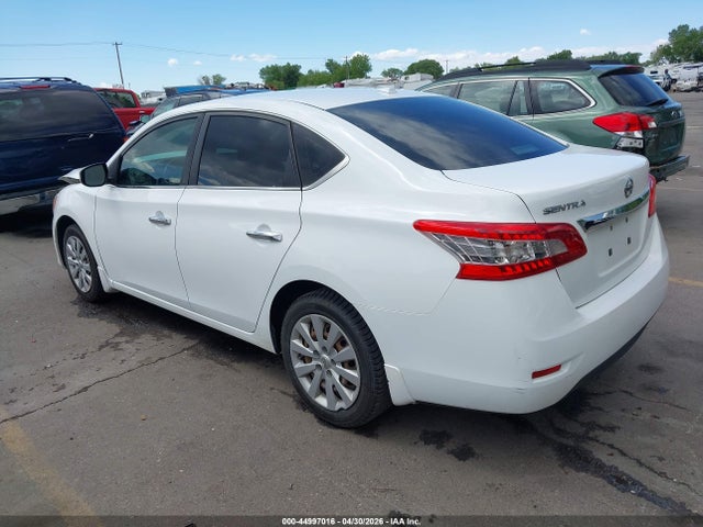 2015 Nissan Sentra Sv მანქანა იყიდება აუქციონზე, vin: 3N1AB7AP1FY216346, აუქციონის ნომერი: 44997016