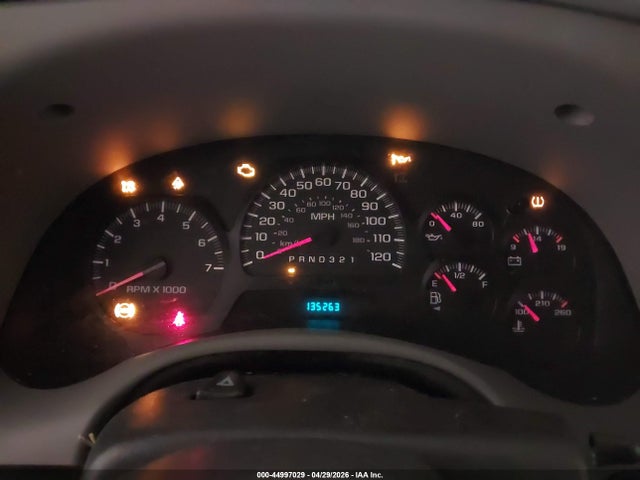 2008 Chevrolet Trailblazer Fleet მანქანა იყიდება აუქციონზე, vin: 1GNDT13S282198292, აუქციონის ნომერი: 44997029