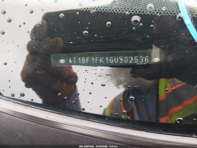 Toyota CAMRY SE 2016 4T1BF1FK1GU502536 Image 7