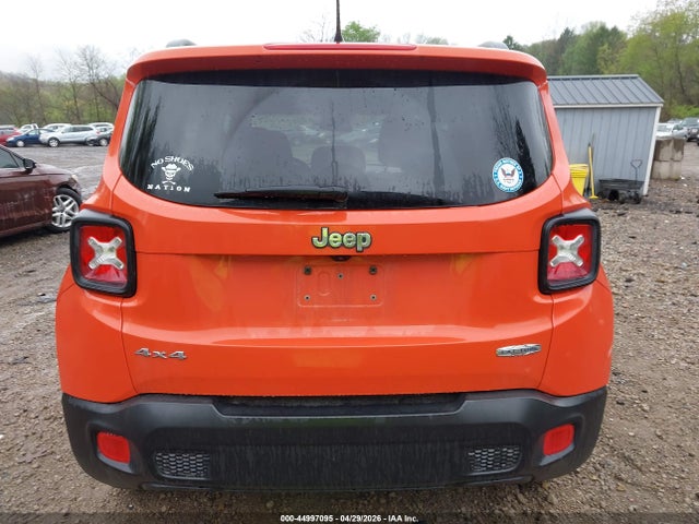 2017 Jeep Renegade Latitude 4x4 მანქანა იყიდება აუქციონზე, vin: ZACCJBBB9HPG03622, აუქციონის ნომერი: 44997095