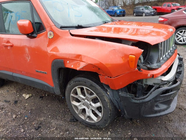 2017 Jeep Renegade Latitude 4x4 მანქანა იყიდება აუქციონზე, vin: ZACCJBBB9HPG03622, აუქციონის ნომერი: 44997095