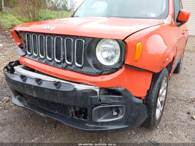 2017 Jeep Renegade Latitude 4x4 მანქანა იყიდება აუქციონზე, vin: ZACCJBBB9HPG03622, აუქციონის ნომერი: 44997095