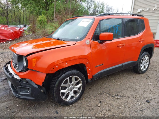 2017 Jeep Renegade Latitude 4x4 მანქანა იყიდება აუქციონზე, vin: ZACCJBBB9HPG03622, აუქციონის ნომერი: 44997095
