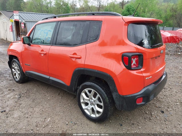 2017 Jeep Renegade Latitude 4x4 მანქანა იყიდება აუქციონზე, vin: ZACCJBBB9HPG03622, აუქციონის ნომერი: 44997095