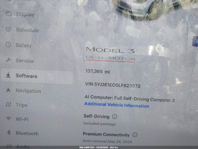 Tesla Model 3 Performance Dual Motor All-wheel Drive 2020 5YJ3E1EC0LF623972 Image 15