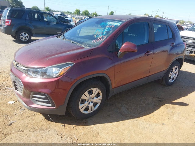 44997224 :رقم المزاد ، 3GNCJKSB2HL227989 vin ، 2017 Chevrolet Trax Ls مزاد بيع