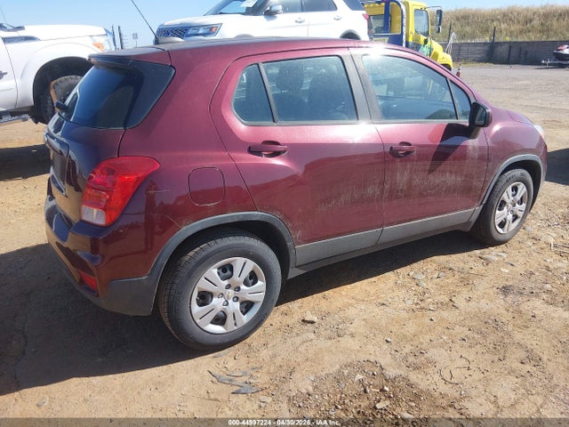 44997224 :رقم المزاد ، 3GNCJKSB2HL227989 vin ، 2017 Chevrolet Trax Ls مزاد بيع