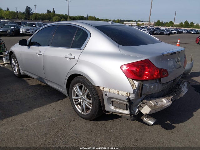2011 Infiniti G37x მანქანა იყიდება აუქციონზე, vin: JN1CV6AR8BM351509, აუქციონის ნომერი: 44997228