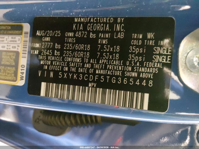 KIA Sportage Ex 2026 5XYK3CDF5TG365448 Image 9
