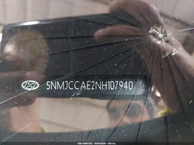 2022 Hyundai Tucson Sel მანქანა იყიდება აუქციონზე, vin: 5NMJCCAE2NH107940, აუქციონის ნომერი: 44997252