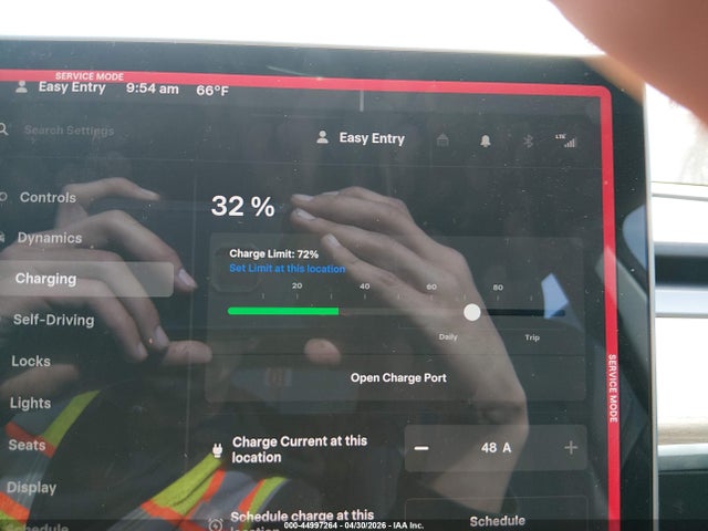 2021 Tesla Model Y Long Range Dual Motor All-wheel Drive მანქანა იყიდება აუქციონზე, vin: 5YJYGDEE8MF301262, აუქციონის ნომერი: 44997264
