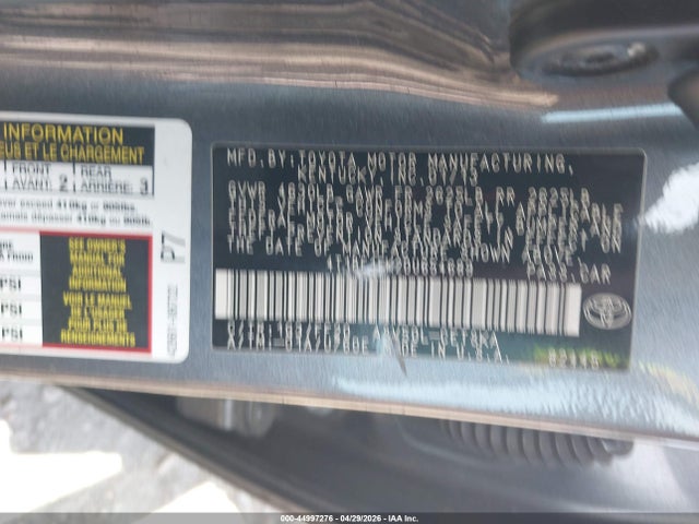 2013 Toyota Camry Se მანქანა იყიდება აუქციონზე, vin: 4T1BF1FK2DU654689, აუქციონის ნომერი: 44997276