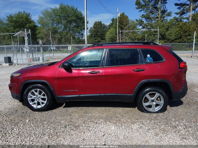 Продажа на аукционе авто 2016 Jeep Cherokee Sport, vin: 1C4PJLAB7GW208199, номер лота: 44997289