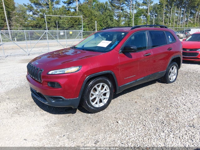 Продажа на аукционе авто 2016 Jeep Cherokee Sport, vin: 1C4PJLAB7GW208199, номер лота: 44997289