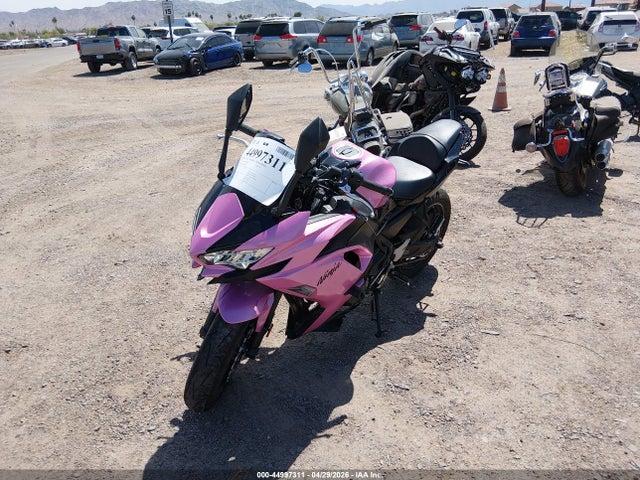 2025 Kawasaki Ex650 P მანქანა იყიდება აუქციონზე, vin: ML5EXEP18SDAF8083, აუქციონის ნომერი: 44997311