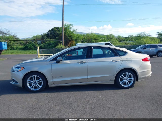 3FA6P0UU5JR101268 Ford Fusion Hybrid S