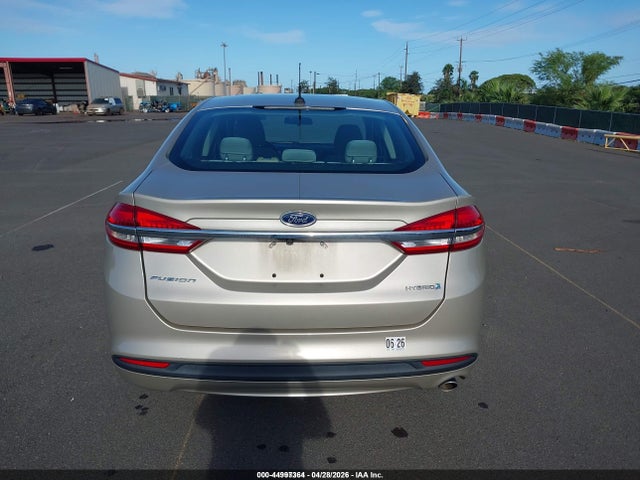 3FA6P0UU5JR101268 Ford Fusion Hybrid S