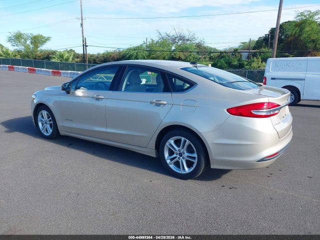 3FA6P0UU5JR101268 Ford Fusion Hybrid S