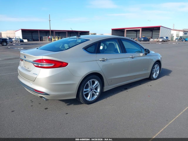 3FA6P0UU5JR101268 Ford Fusion Hybrid S
