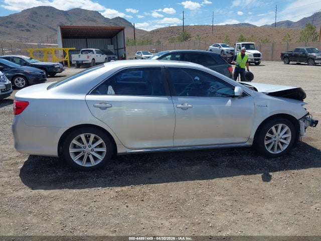 2012 Toyota Camry Hybrid Xle მანქანა იყიდება აუქციონზე, vin: 4T1BD1FK0CU046884, აუქციონის ნომერი: 44997449