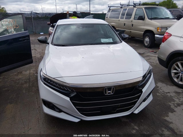 44997455 :رقم المزاد ، 1HGCV1F39NA032809 vin ، 2022 Honda Accord Sport مزاد بيع