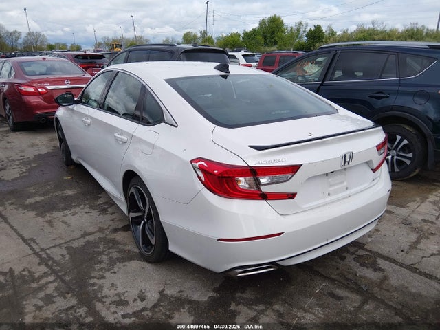 44997455 :رقم المزاد ، 1HGCV1F39NA032809 vin ، 2022 Honda Accord Sport مزاد بيع