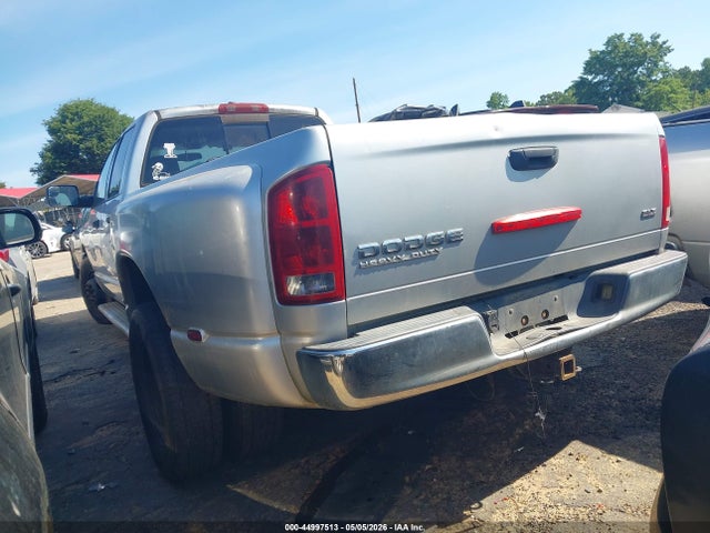 Продажа на аукционе авто 2003 Dodge Ram 3500 Slt/laramie/st, vin: 3D7MA48W83G733658, номер лота: 44997513