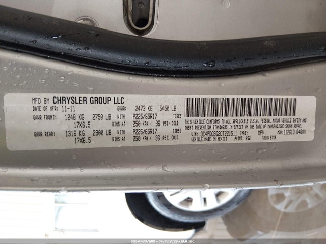 2018 Dodge Journey Sxt მანქანა იყიდება აუქციონზე, vin: 3C4PDCBG4JT503940, აუქციონის ნომერი: 44997600