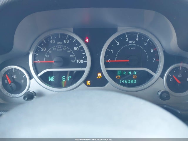Продажа на аукционе авто 2008 Jeep Wrangler Unlimited Sahara, vin: 1J4GA59138L553606, номер лота: 44997780